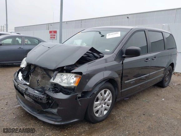 2016 Dodge Grand Caravan SE with VIN 2C4RDGBG3GR182422, listed as a IAAI auction lot 41295041 with 106,069 mi miles. Bid and sale history available at carsss.com. Image 18.