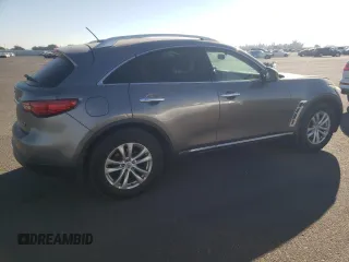 2013 Infiniti FX with VIN JN8CS1MU9DM141789, listed as a Copart auction lot 75931563 with 159,869 mi miles and Salvage title. Bid and sale history available at DreamBid. Image 3.
