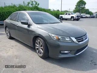 2013 Honda Accord Sport with VIN 1HGCR2F58DA223793, listed as a IAAI auction lot 42048139 with 229,446 mi miles and . Bid and sale history available at DreamBid. Image 1.
