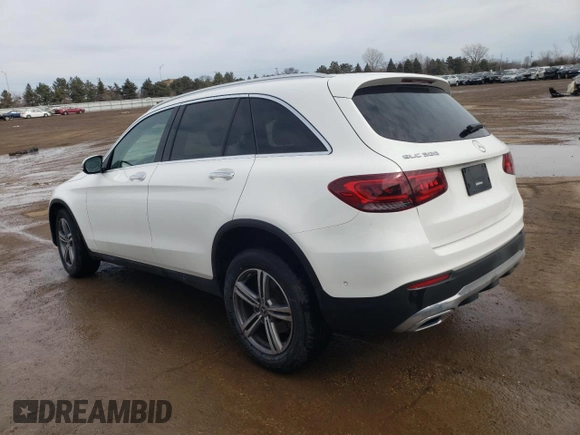 2022 Mercedes-Benz GLC 300 with VIN W1N0G8EB8NV352072, listed as a Copart auction lot 46617695 with 32,124 mi miles and Salvage Title. Bid and sale history available at DreamBid. Image 2.