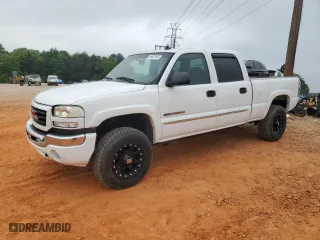 2007 GMC Sierra 2500HD SLE with VIN 1GTHK23U87F195103, listed as a Copart auction lot 54527455 with 232,402 mi miles and Salvage Title. Bid and sale history available at carsss.com. Image 1.