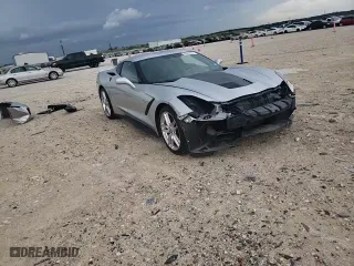 2014 Chevrolet Corvette Stingray Z51 3LT with VIN 1G1YM2D71E5100170, listed as a Copart auction lot 69983954 with 48,803 mi miles and Salvage Title. Bid and sale history available at carsss.com. Image 10.