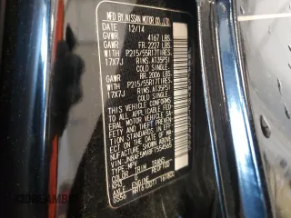 2015 Nissan Juke SV с VIN JN8AF5MV8FT554565, выставлен на аукционе Copart как лот 61395485 с пробегом 51 032 миль миль и На запчасти • Non repairable. История ставок и продаж доступна на DreamBid. Изображение 13.