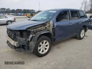 2013 Toyota Highlander with VIN 5TDZA3EH4DS039603, listed as a Copart auction lot 43221495 with 212,353 mi miles and Salvage Title. Bid and sale history available at DreamBid. Image 1.