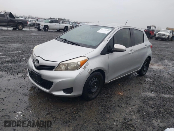 2013 Toyota Yaris L with VIN JTDKTUD32DD553842, listed as a IAAI auction lot 41231910 with 155,158 mi miles. Bid and sale history available at carsss.com. Image 17.
