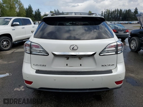 2010 Lexus RX 350 z VIN JTJBK1BA4A2418112, wystawiony jako Copart lot #53911515 z przebiegiem 120 368 mil mil oraz Szkoda całkowita • Salvage title. Historia ofert i sprzedaży dostępna na DreamBid. Obrazek 6.