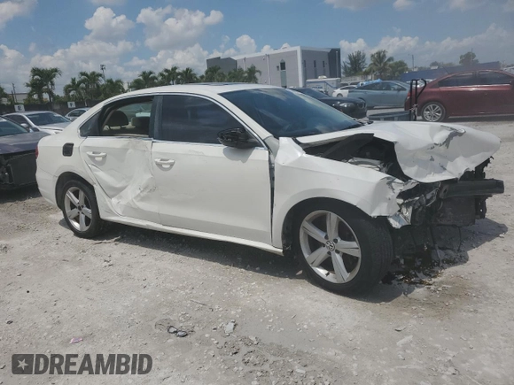 2012 Volkswagen Passat SE с VIN 1VWBH7A36CC067558, выставлен на аукционе Copart как лот 58307045 с пробегом 137 527 миль миль и Списание • Salvage title. История ставок и продаж доступна на DreamBid. Изображение 4.