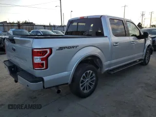 2019 Ford F-150 XL with VIN 1FTEW1C52KKC04212, listed as a Copart auction lot 44204485 with 44,704 mi miles and Salvage Title. Bid and sale history available at DreamBid. Image 3.