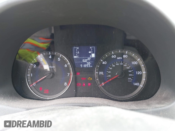 2016 Hyundai Accent SE with VIN KMHCT4AE0GU022357, listed as a IAAI auction lot 41900817 with 91,893 mi miles and . Bid and sale history available at DreamBid. Image 7.