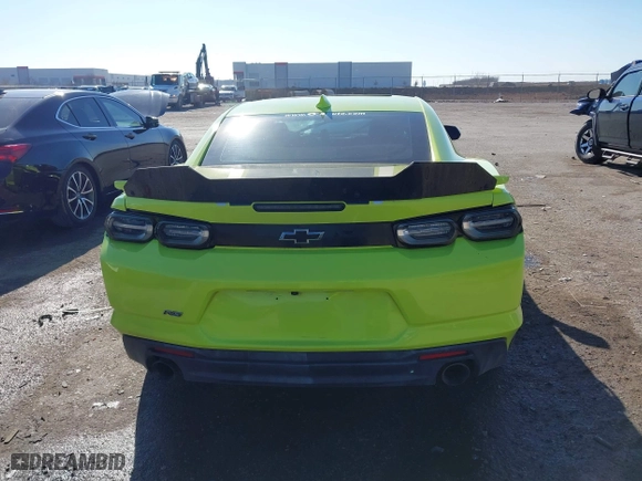 2021 Chevrolet Camaro 2LT with VIN 1G1FD1RS1M0127122, listed as a IAAI auction lot 41239964 with 47,216 mi miles. Bid and sale history available at carsss.com. Image 16.