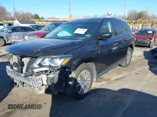 2020 Nissan Pathfinder S with VIN 5N1DR2AN0LC647977, listed as a IAAI auction lot 41442581 with 27,202 mi miles. Bid and sale history available at carsss.com. Image 17.