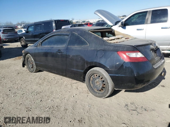 2006 Honda Civic Cpe LX with VIN 2HGFG11686H504719, listed as a Copart auction lot 42213575 with 214,270 mi miles and Salvage Title. Bid and sale history available at carsss.com. Image 2.