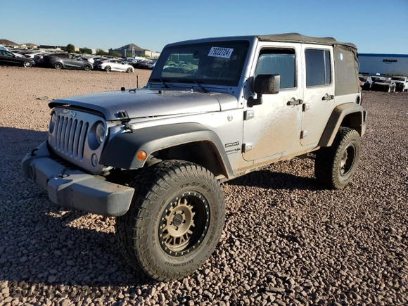 2018 Jeep Wrangler JK Unlimited Sport S with VIN 1C4HJWDG4JL925942, listed as a Copart auction lot 79222724 with 107,036 mi miles and Salvage Title. Bid and sale history available at carsss.com. Image 1.
