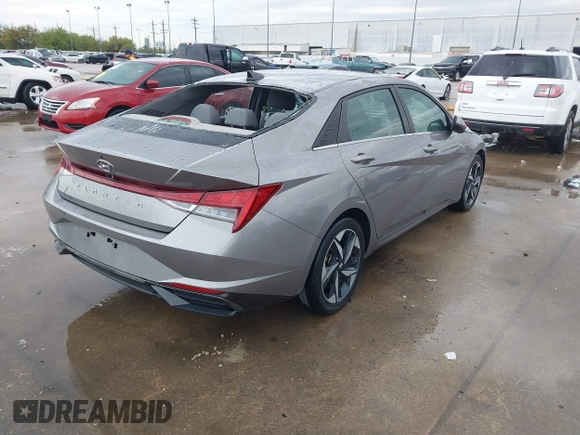 2021 Hyundai Elantra SEL z VIN KMHLN4AG7MU146908, wystawiony jako IAAI lot #41896524 z przebiegiem 37 444 mil mil oraz . Historia ofert i sprzedaży dostępna na DreamBid. Obrazek 4.
