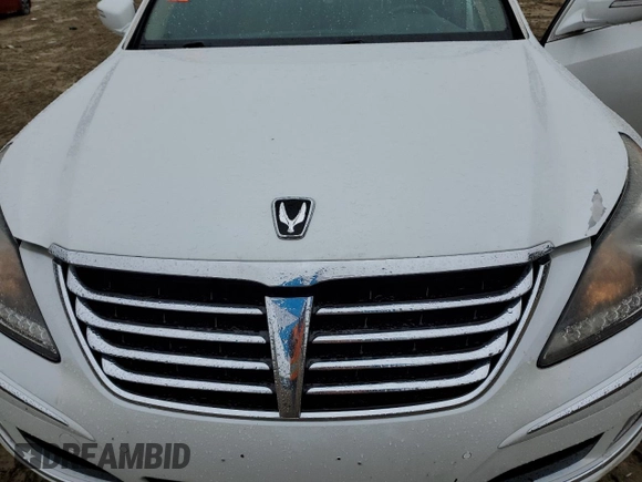 2012 Hyundai Equus Signature с VIN KMHGH4JH8CU047949, выставлен на аукционе Copart как лот 52903595 с пробегом 105 049 миль миль и Списание • Salvage title. История ставок и продаж доступна на DreamBid. Изображение 12.