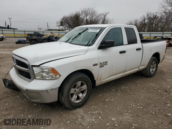 2019 Ram 1500 Classic Express with VIN 1C6RR6FT4KS592454, listed as a Copart auction lot 47374635 with 115,885 mi miles and Salvage Title. Bid and sale history available at carsss.com. Image 1.