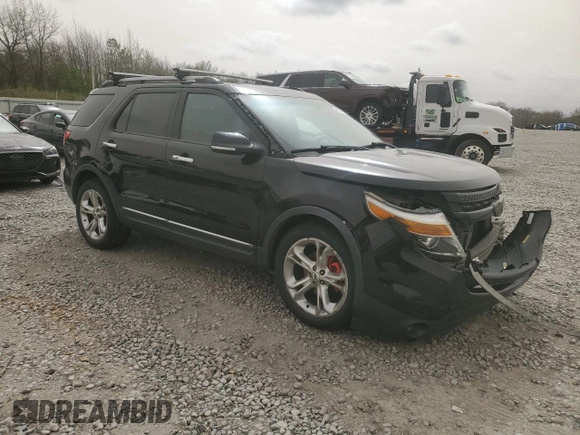 2012 Ford Explorer Limited with VIN 1FMHK7F88CGA12603, listed as a Copart auction lot 49880155 with 211,755 mi miles and Salvage Title. Bid and sale history available at carsss.com. Image 4.
