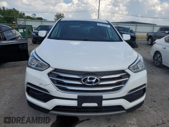 2018 Hyundai Santa Fe 2.4L with VIN 5XYZTDLBXJG571865, listed as a Copart auction lot 62103705 with 190,269 mi miles and Clean title. Bid and sale history available at DreamBid. Image 5.