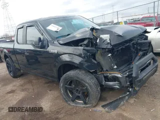 2015 Ford F-150 XLT with VIN 1FTEX1E87FFC28542, listed as a IAAI auction lot 41822940 with 1 mi miles. Bid and sale history available at carsss.com. Image 1.