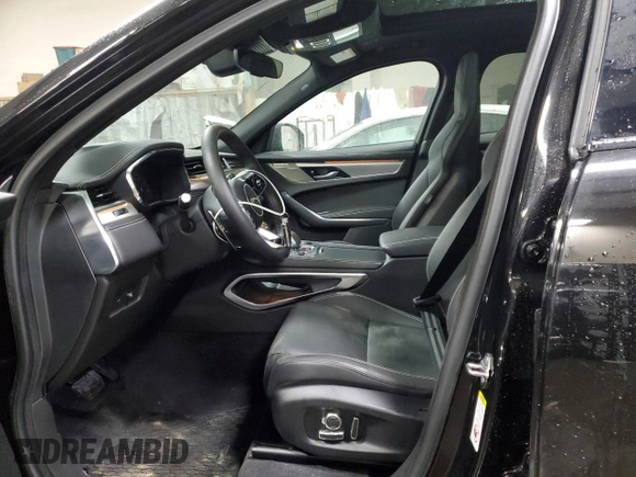 2024 Jaguar F-Pace R-Dynamic S with VIN SADCT2FU0RA722896, listed as a Copart auction lot 42986455 with 9,589 mi miles and Salvage Title. Bid and sale history available at DreamBid. Image 7.
