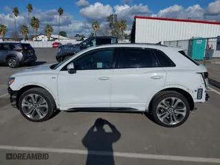 2021 Audi Q3 S line Premium Plus with VIN WA1EECF35M1139805, listed as a IAAI auction lot 41798290 with 34,345 mi miles. Bid and sale history available at carsss.com. Image 15.