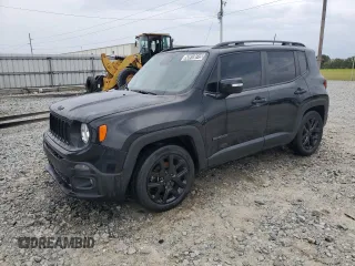 2018 Jeep Renegade Latitude z VIN ZACCJABB5JPG81329, wystawiony jako Copart lot #58919015 z przebiegiem 82 879 mil mil oraz Czysty tytuł • Clean title. Historia ofert i sprzedaży dostępna na DreamBid. Obrazek 1.