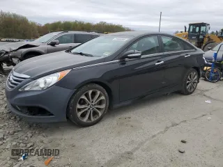 2014 Hyundai Sonata Limited with VIN 5NPEC4AB5EH919698, listed as a Copart auction lot 53686885 with 147,669 mi miles and Salvage Title. Bid and sale history available at carsss.com. Image 1.