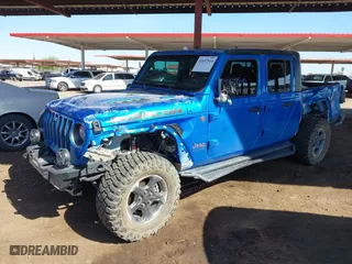 2021 Jeep Gladiator Rubicon with VIN 1C6JJTBGXML516164, listed as a IAAI auction lot 41837544 with 48,197 mi miles. Bid and sale history available at carsss.com. Image 16.