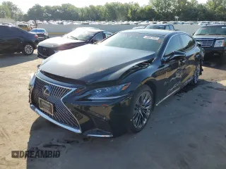 2019 Lexus LS z VIN JTHCYLFF0K5001561, wystawiony jako Copart lot #55027652 z przebiegiem 11 256 mil mil oraz . Historia ofert i sprzedaży dostępna na DreamBid. Obrazek 2.