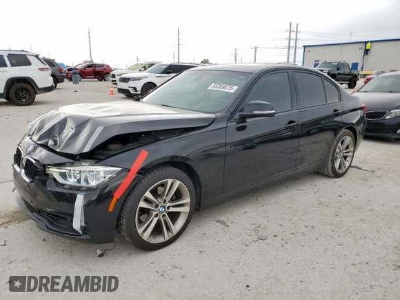 2016 BMW 3 Series 328i xDrive with VIN WBA8E3C59GK503356, listed as a Copart auction lot 56369875 with 174,075 mi miles and Salvage title. Bid and sale history available at DreamBid. Image 1.