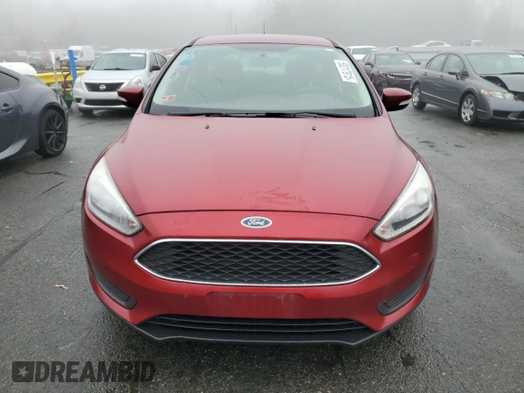 2017 Ford Focus SE with VIN 1FADP3K27HL316444, listed as a Copart auction lot 50217915 with 49,805 mi miles and Salvage Title. Bid and sale history available at carsss.com. Image 5.