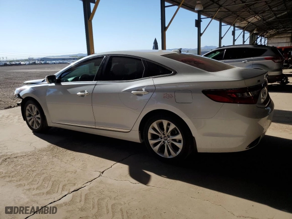 2014 Hyundai Azera Limited with VIN KMHFH4JG2EA406381, listed as a Copart auction lot 69986054 with 75,307 mi miles and Salvage Title. Bid and sale history available at carsss.com. Image 2.
