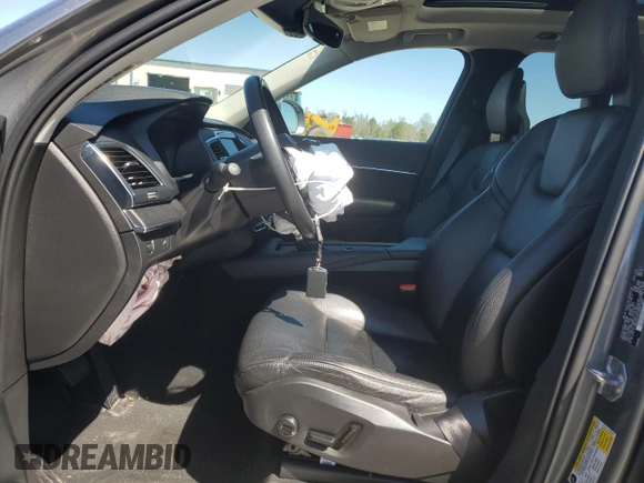 2020 Volvo XC90 Momentum with VIN YV4A22PK4L1607564, listed as a Copart auction lot 50041325 with 40,248 mi miles and Salvage Title. Bid and sale history available at carsss.com. Image 7.