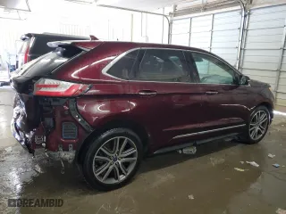 2019 Ford Edge Titanium with VIN 2FMPK3K96KBB26351, listed as a Copart auction lot 52169735 with 78,824 mi miles and Salvage Title. Bid and sale history available at carsss.com. Image 3.