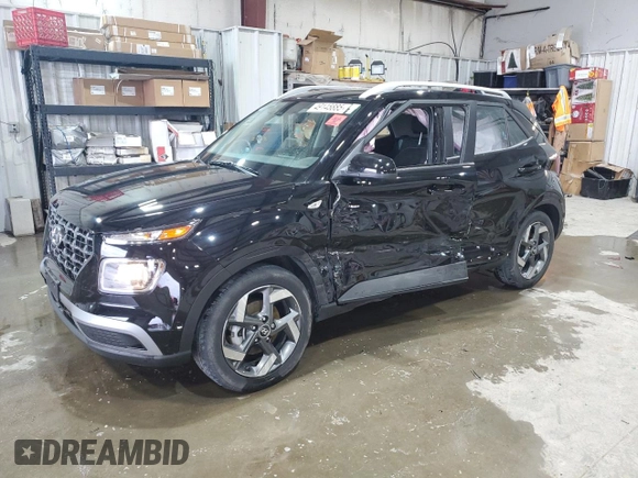2022 Hyundai Venue SEL with VIN KMHRC8A36NU189674, listed as a Copart auction lot 49145885 with 35,292 mi miles and Salvage Title. Bid and sale history available at DreamBid. Image 1.