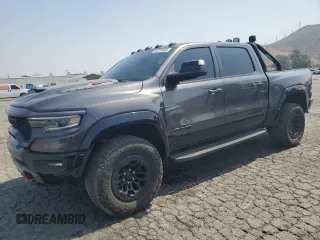 2021 Ram 1500 TRX with VIN 1C6SRFU97MN906236, listed as a Copart auction lot 60104685 with 20,001 mi miles and Clean title. Bid and sale history available at DreamBid. Image 1.