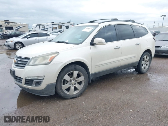 2014 Chevrolet Traverse LTZ with VIN 1GNKRJKD9EJ168099, listed as a IAAI auction lot 41955937 with 171,371 mi miles and . Bid and sale history available at DreamBid. Image 17.
