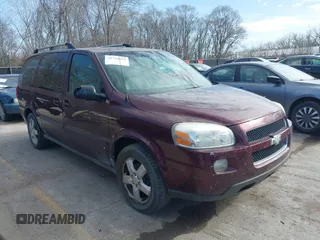 2007 Chevrolet Uplander 3LT with VIN 1GNDV33107D166599, listed as a IAAI auction lot 41794153 with 179,634 mi miles and . Bid and sale history available at DreamBid. Image 1.