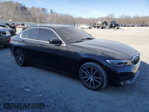 2020 BMW 3 Series 330i xDrive with VIN WBA5R7C00LFH47308, listed as a Copart auction lot 45380045 with 72,684 mi miles and Clean Title. Bid and sale history available at DreamBid. Image 4.