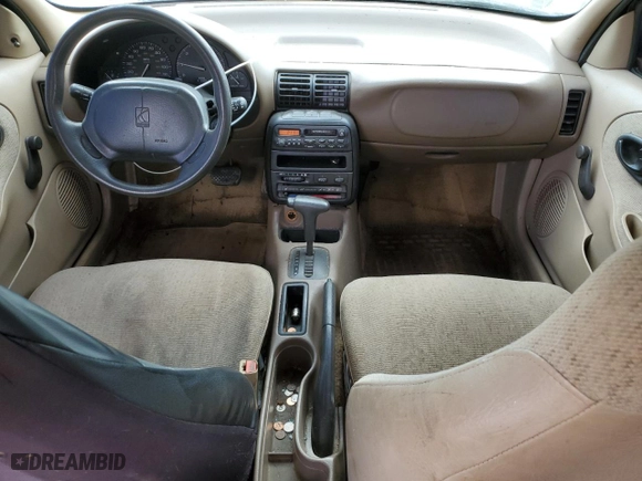 1999 Saturn SL with VIN 1G8ZH5280XZ178863, listed as a Copart auction lot 73660474 with 195,738 mi miles and Salvage Title. Bid and sale history available at carsss.com. Image 8.
