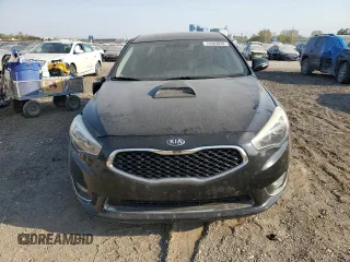 2015 Kia Cadenza Premium with VIN KNALN4D75F5188665, listed as a Copart auction lot 74583834 with 132,377 mi miles and Salvage Title. Bid and sale history available at carsss.com. Image 5.