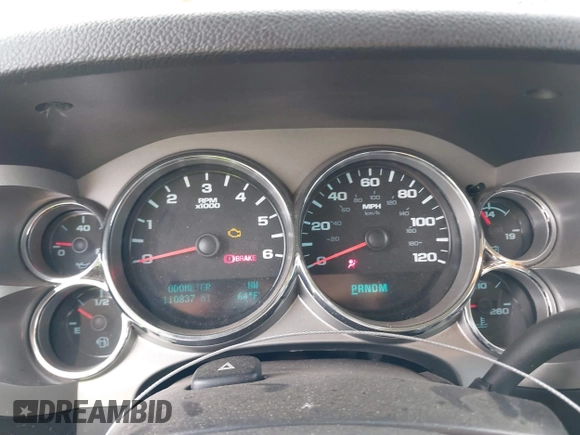 2013 Chevrolet Silverado 1500 LT with VIN 3GCPKSE70DG232285, listed as a IAAI auction lot 40881769 with 110,837 mi miles and . Bid and sale history available at DreamBid. Image 7.
