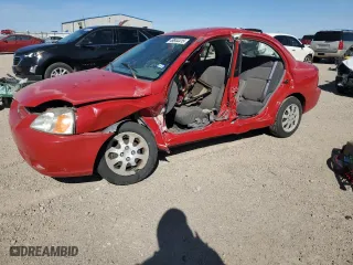 2004 Kia Rio with VIN KNADC125946285319, listed as a Copart auction lot 49844415 with 86,272 mi miles and Salvage Title. Bid and sale history available at carsss.com. Image 1.