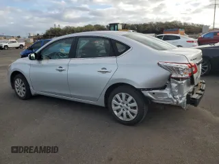 2015 Nissan Sentra SV with VIN 3N1AB7AP9FY286709, listed as a Copart auction lot 41843985 with 85,237 mi miles and Salvage Title. Bid and sale history available at DreamBid. Image 2.
