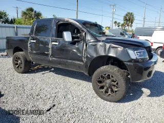 2011 Nissan Titan SV with VIN 1N6BA0EK2BN302361, listed as a Copart auction lot 52258415 with Not Provided miles and Salvage Title. Bid and sale history available at DreamBid. Image 4.