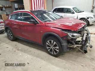 2017 Infiniti QX30 Premium z VIN SJKCH5CR7HA016566, wystawiony jako Copart lot #50260005 z przebiegiem Nie podano mil oraz Szkoda całkowita • Salvage title. Historia ofert i sprzedaży dostępna na DreamBid. Obrazek 4.