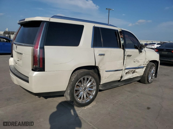 2015 Cadillac Escalade Premium with VIN 1GYS4CKJXFR246444, listed as a Copart auction lot 69064184 with 163,759 mi miles and Salvage Title. Bid and sale history available at carsss.com. Image 3.