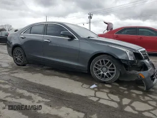2013 Cadillac ATS Luxury with VIN 1G6AH5R34D0122795, listed as a Copart auction lot 49777605 with 175,509 mi miles and Salvage Title. Bid and sale history available at carsss.com. Image 4.