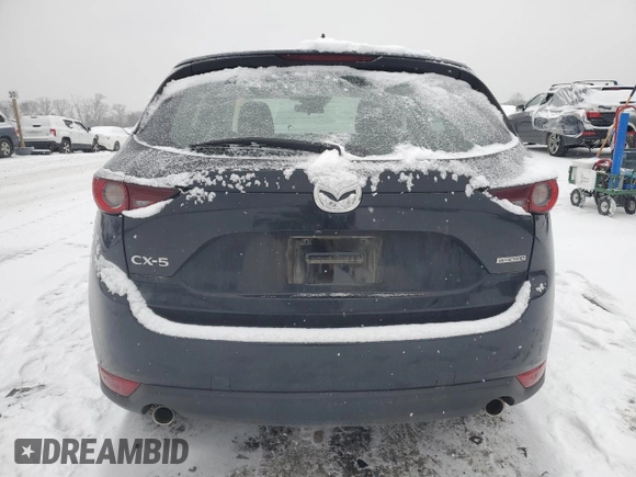 2020 Mazda CX-5 Sport with VIN JM3KFABM9L0722656, listed as a Copart auction lot 45810065 with 88,357 mi miles and Salvage Title. Bid and sale history available at carsss.com. Image 6.