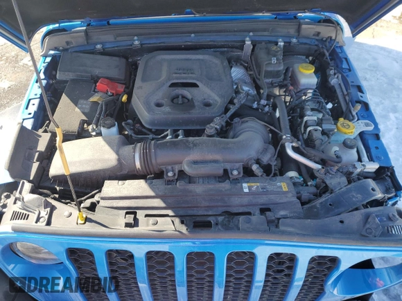 2024 Jeep Wrangler Willys with VIN 1C4PJXDNXRW123485, listed as a Copart auction lot 45659125 with 25,111 mi miles and Salvage title. Bid and sale history available at DreamBid. Image 11.